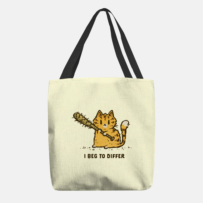 I Beg To Differ-None-Basic Tote-Bag-kg07