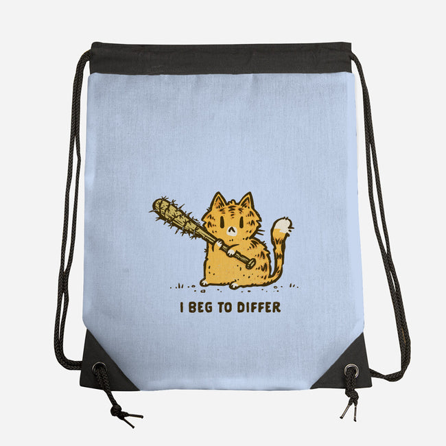 I Beg To Differ-None-Drawstring-Bag-kg07