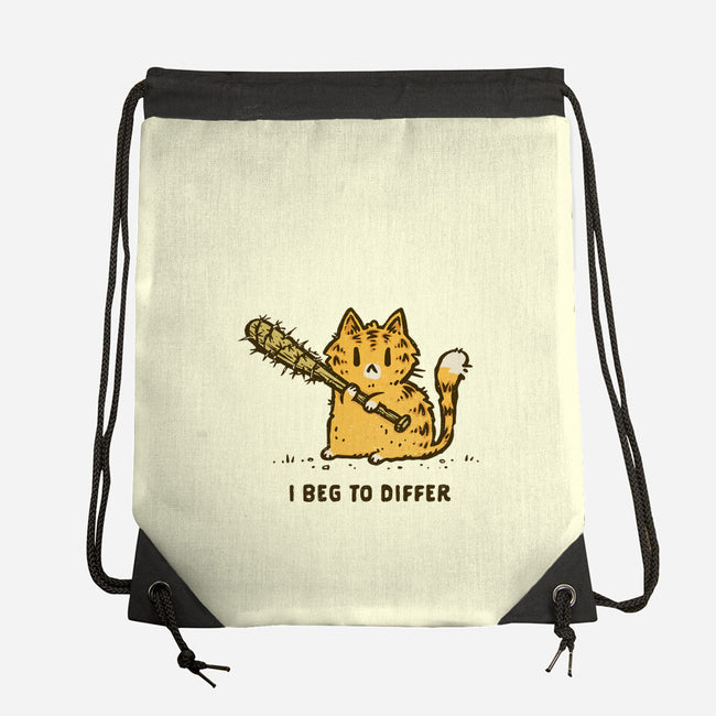 I Beg To Differ-None-Drawstring-Bag-kg07