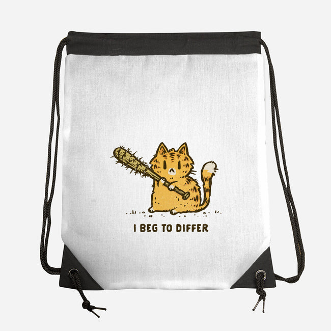 I Beg To Differ-None-Drawstring-Bag-kg07
