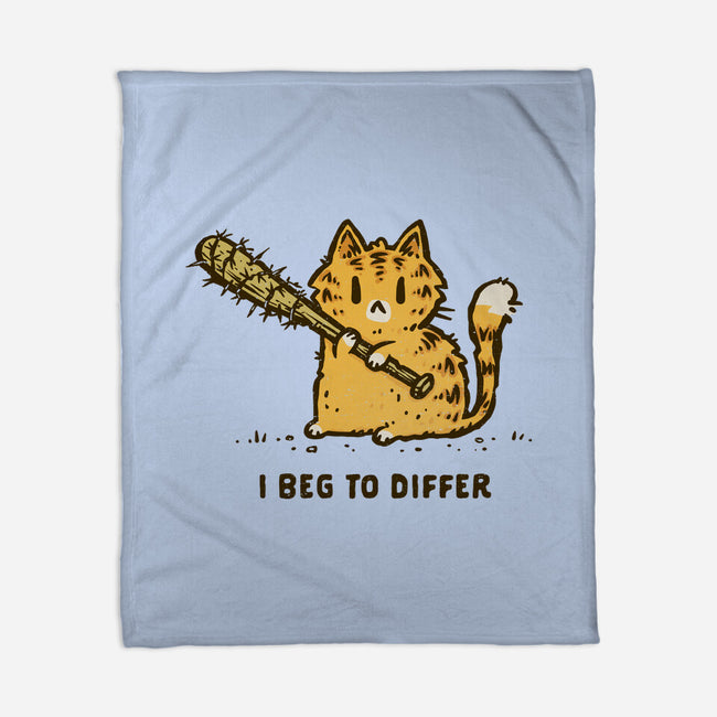 I Beg To Differ-None-Fleece-Blanket-kg07