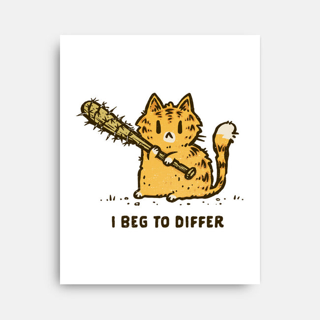 I Beg To Differ-None-Stretched-Canvas-kg07