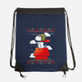 Red Christmas Ugly Sweater-None-Drawstring-Bag-Vallina84
