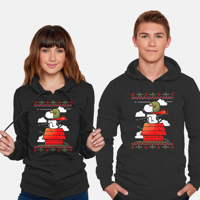 Red Christmas Ugly Sweater-Unisex-Pullover-Sweatshirt-Vallina84