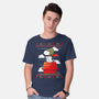 Red Christmas Ugly Sweater-Mens-Basic-Tee-Vallina84
