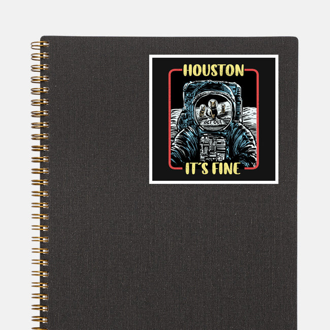 Get Out-None-Glossy-Sticker-zascanauta