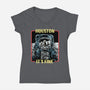 Get Out-Womens-V-Neck-Tee-zascanauta