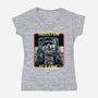 Get Out-Womens-V-Neck-Tee-zascanauta