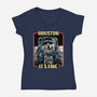 Get Out-Womens-V-Neck-Tee-zascanauta