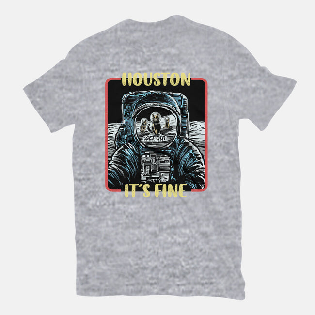 Get Out-Womens-Fitted-Tee-zascanauta