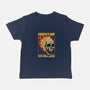 Skull Burned Out-Baby-Basic-Tee-Studio Mootant