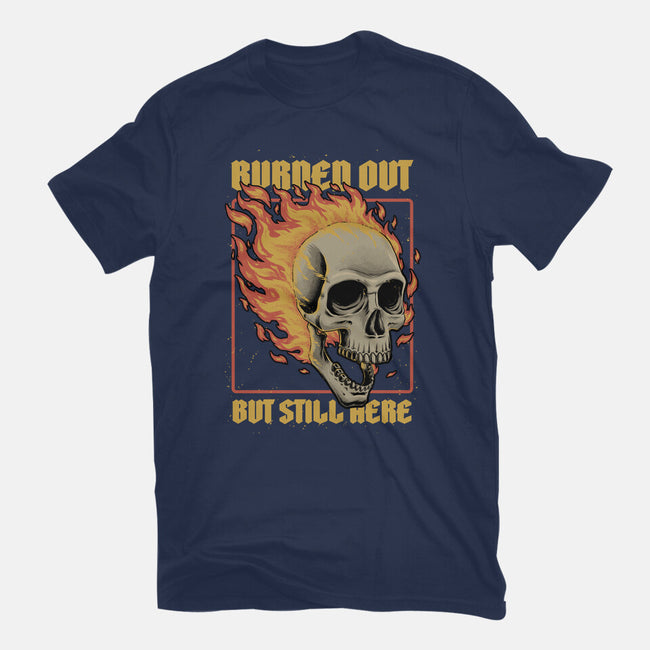 Skull Burned Out-Mens-Premium-Tee-Studio Mootant
