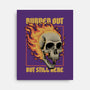 Skull Burned Out-None-Stretched-Canvas-Studio Mootant