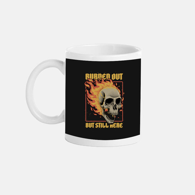 Skull Burned Out-None-Mug-Drinkware-Studio Mootant