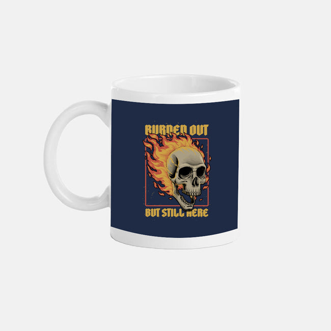Skull Burned Out-None-Mug-Drinkware-Studio Mootant