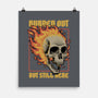 Skull Burned Out-None-Matte-Poster-Studio Mootant