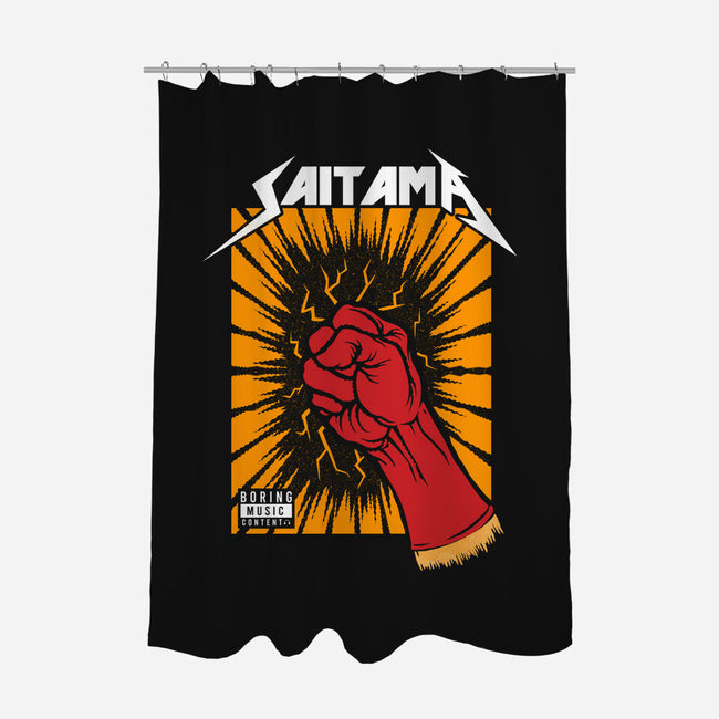 Saitama-None-Polyester-Shower Curtain-Umberto Vicente