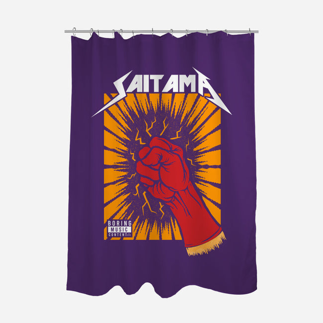 Saitama-None-Polyester-Shower Curtain-Umberto Vicente