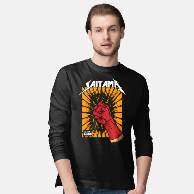 Saitama-Mens-Long Sleeved-Tee-Umberto Vicente