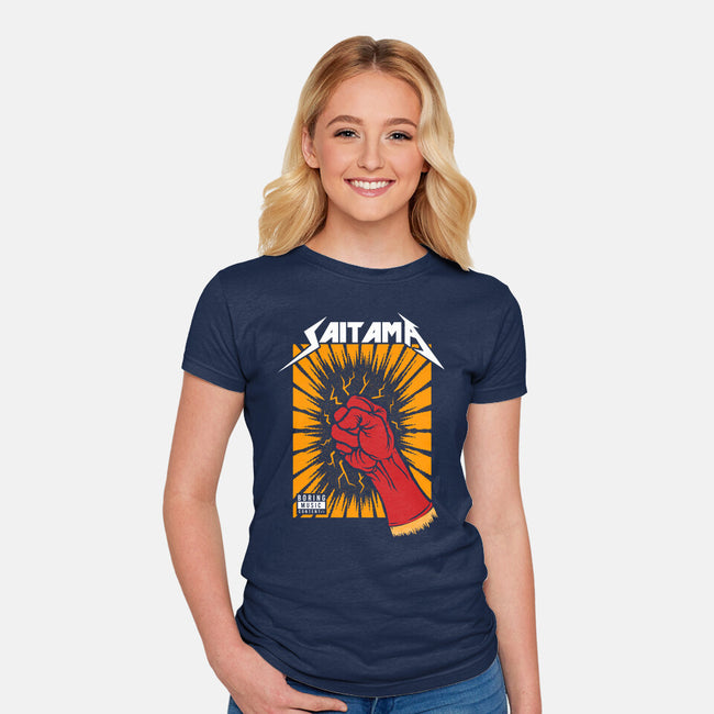 Saitama-Womens-Fitted-Tee-Umberto Vicente