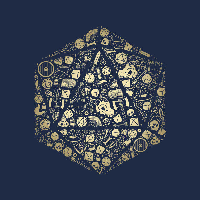 D20 Doodle-Unisex-Basic-Tee-xMorfina