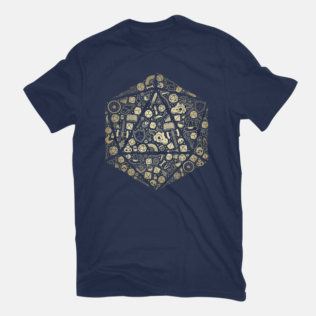 D20 Doodle-Womens-Basic-Tee-xMorfina