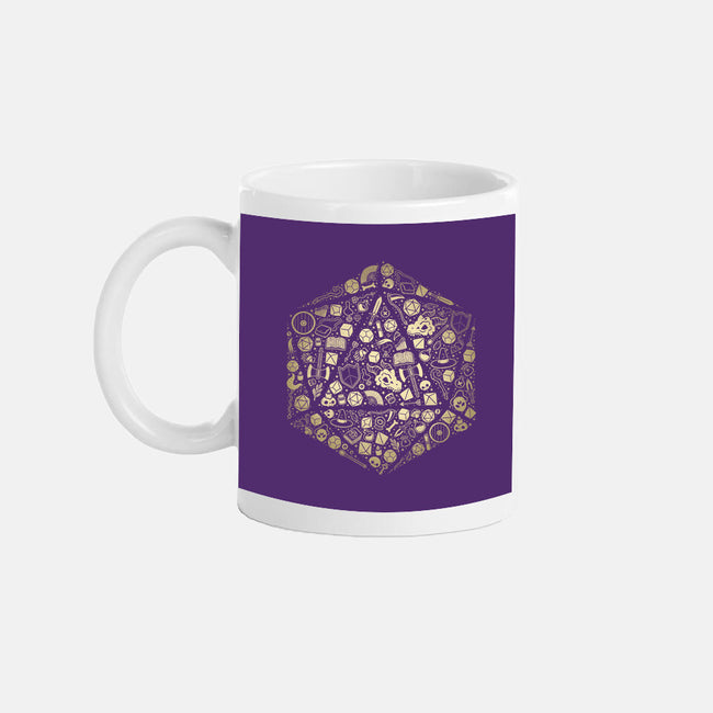 D20 Doodle-None-Mug-Drinkware-xMorfina