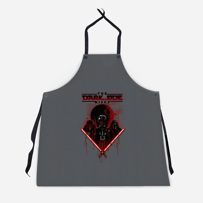 The Dark Side Rises-Unisex-Kitchen-Apron-silentOp