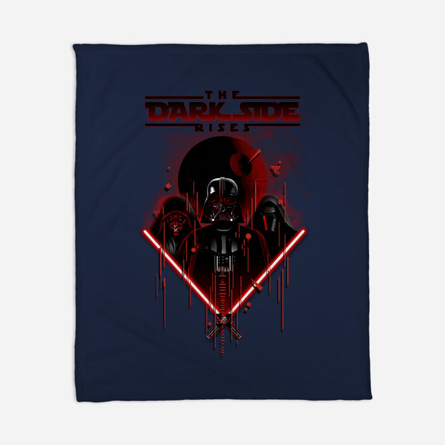 The Dark Side Rises-None-Fleece-Blanket-silentOp