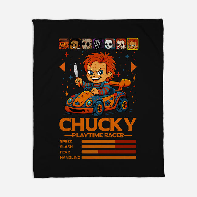 Playtime Racer-None-Fleece-Blanket-JamesQJO