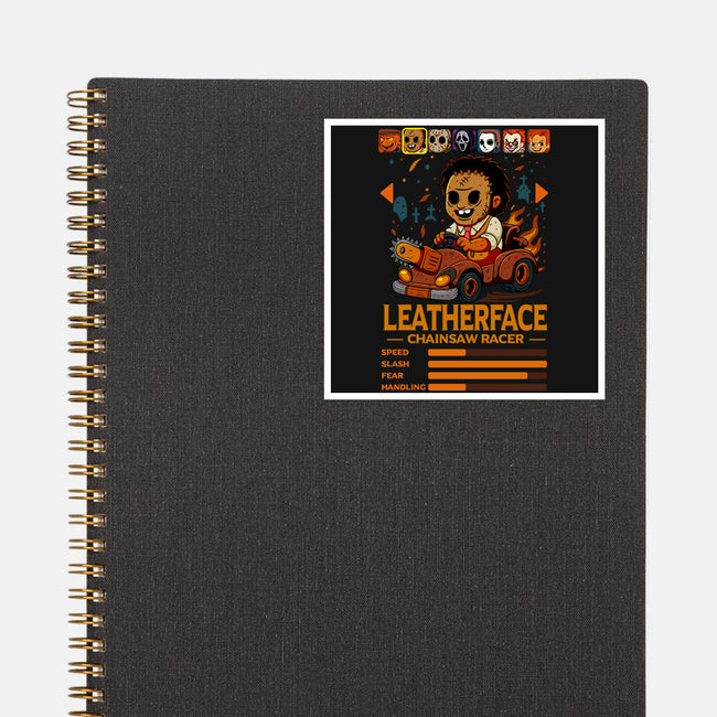 Chainsaw Racer-None-Glossy-Sticker-JamesQJO