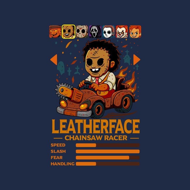 Chainsaw Racer-Womens-V-Neck-Tee-JamesQJO