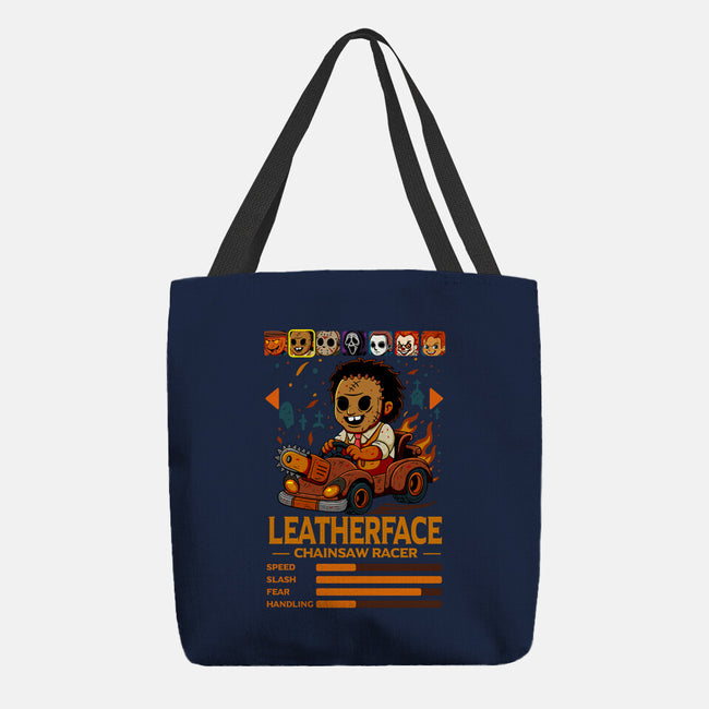 Chainsaw Racer-None-Basic Tote-Bag-JamesQJO