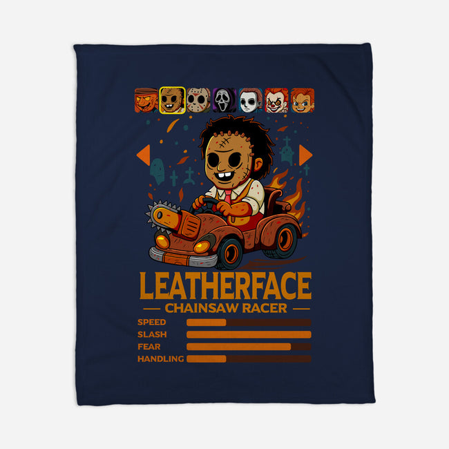 Chainsaw Racer-None-Fleece-Blanket-JamesQJO