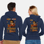 Chainsaw Racer-Unisex-Zip-Up-Sweatshirt-JamesQJO