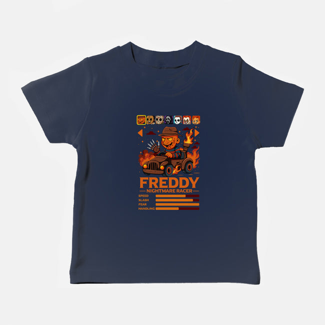 Nightmare Racer-Baby-Basic-Tee-JamesQJO