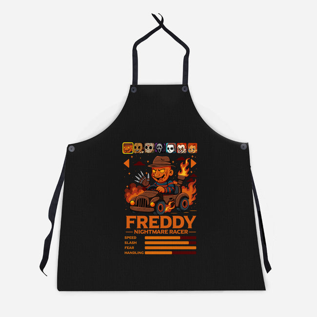 Nightmare Racer-Unisex-Kitchen-Apron-JamesQJO