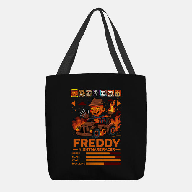 Nightmare Racer-None-Basic Tote-Bag-JamesQJO