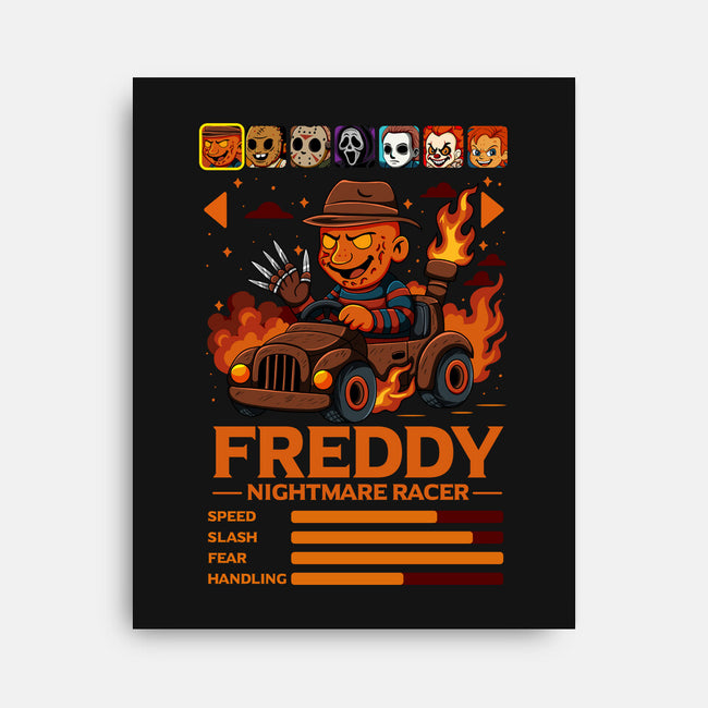 Nightmare Racer-None-Stretched-Canvas-JamesQJO