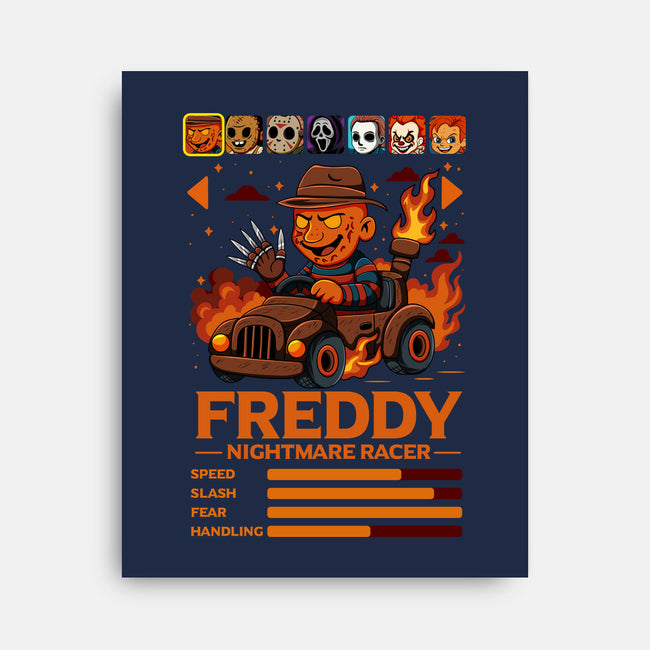 Nightmare Racer-None-Stretched-Canvas-JamesQJO