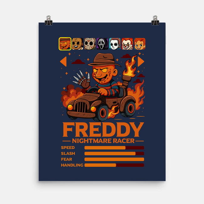 Nightmare Racer-None-Matte-Poster-JamesQJO