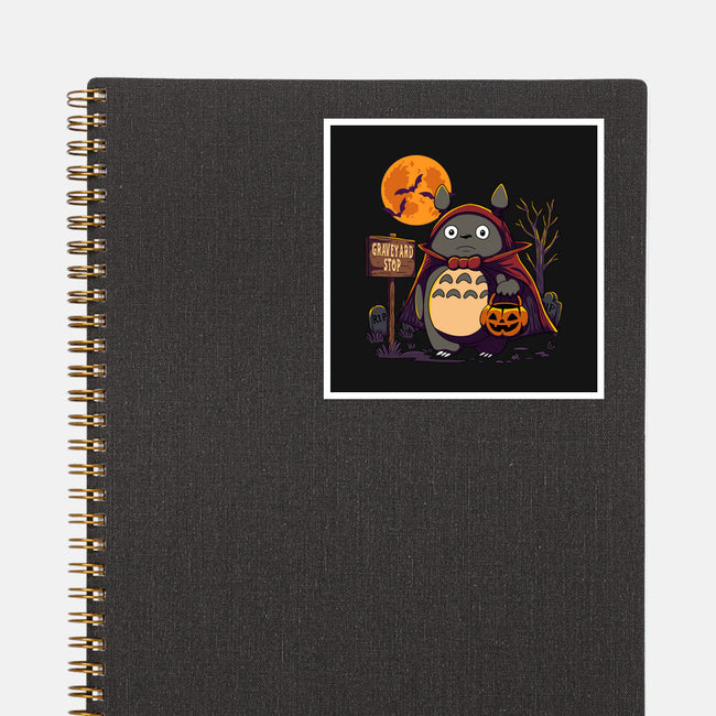 Graveyard Stop-None-Glossy-Sticker-JamesQJO