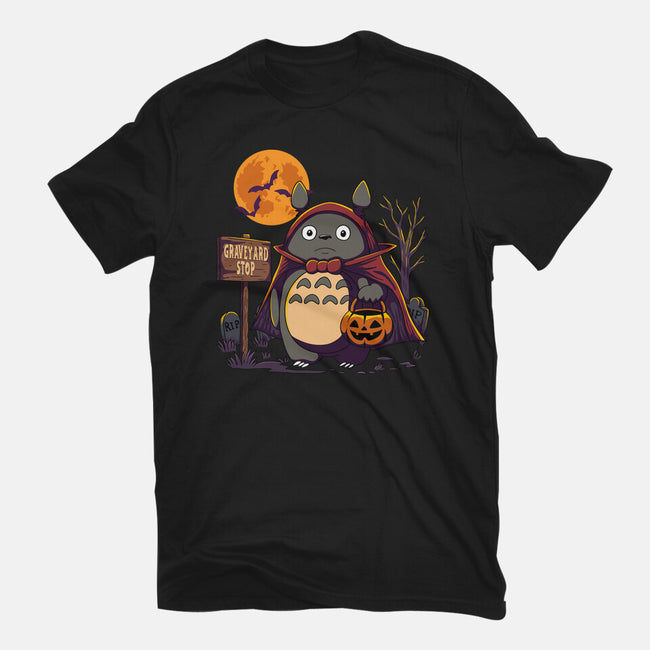 Graveyard Stop-Unisex-Basic-Tee-JamesQJO