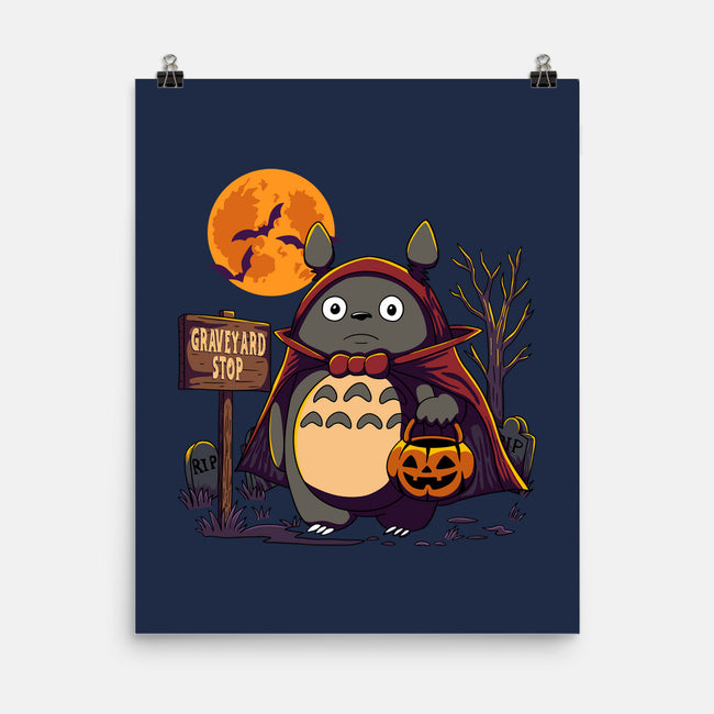 Graveyard Stop-None-Matte-Poster-JamesQJO
