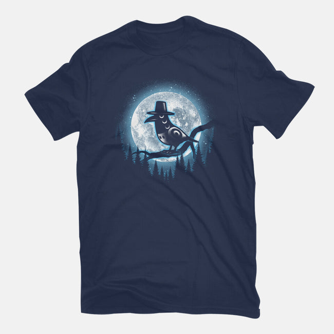 Moonlight Magpie-Womens-Fitted-Tee-fanfreak1