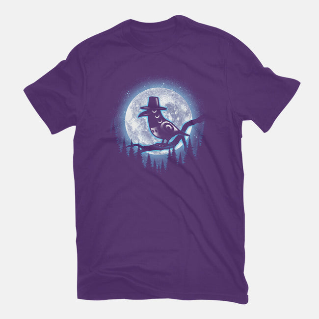 Moonlight Magpie-Womens-Fitted-Tee-fanfreak1