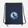 Moonlight Magpie-None-Drawstring-Bag-fanfreak1