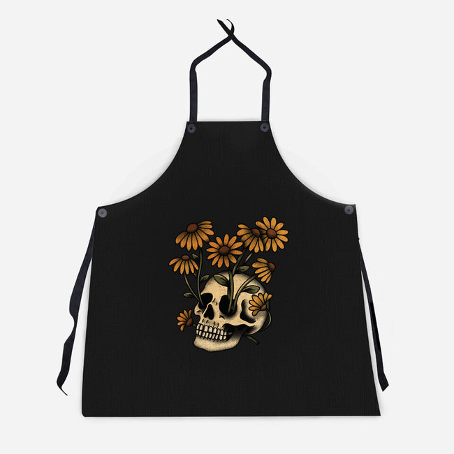 Undead Bloom-Unisex-Kitchen-Apron-fanfreak1
