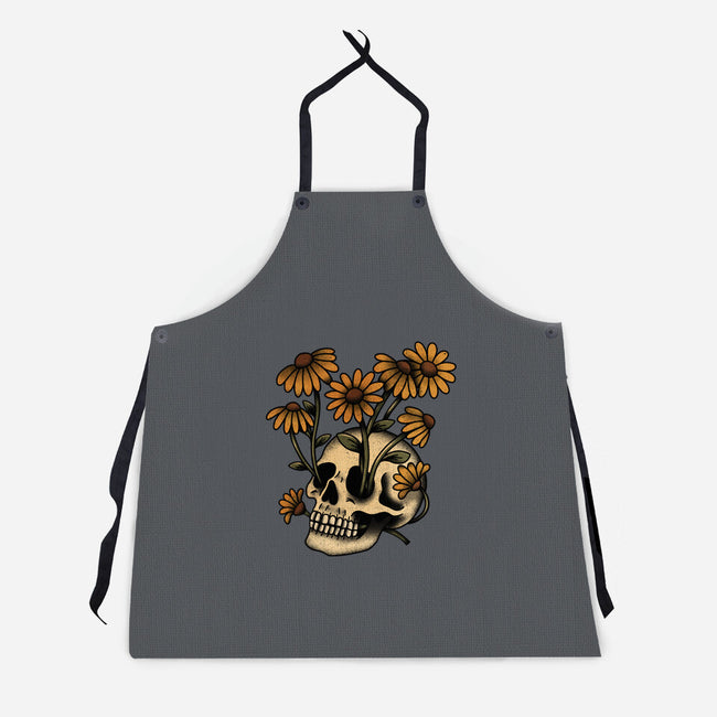 Undead Bloom-Unisex-Kitchen-Apron-fanfreak1