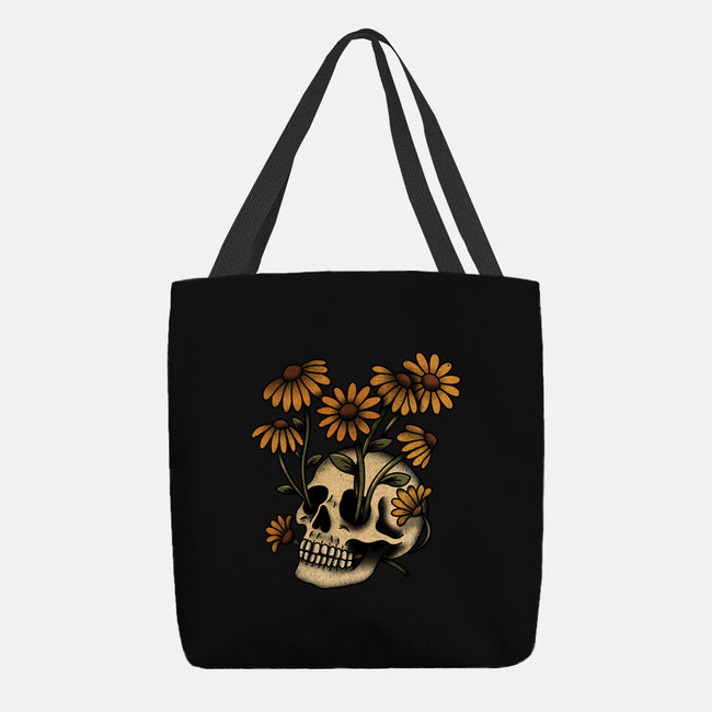 Undead Bloom-None-Basic Tote-Bag-fanfreak1
